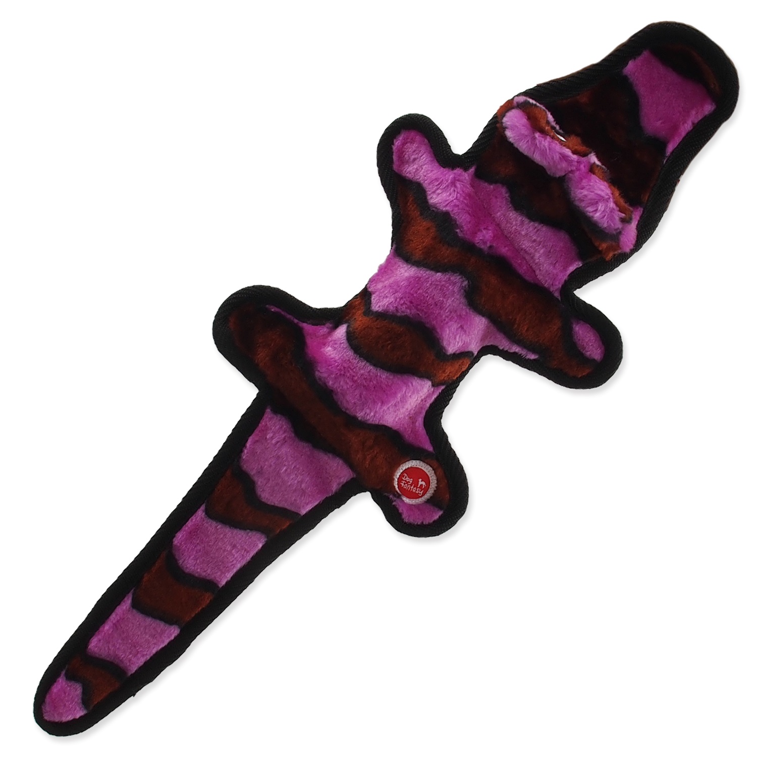 Игрушка мягкая для собак крокодил Extreme фиолетовый 50 см Dog Fantasy