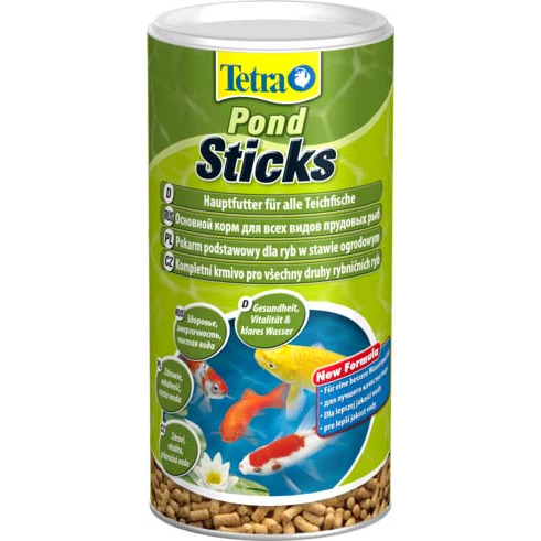 Корм Pond Sticks для всех прудовых рыб, палочки, 1л, Tetra