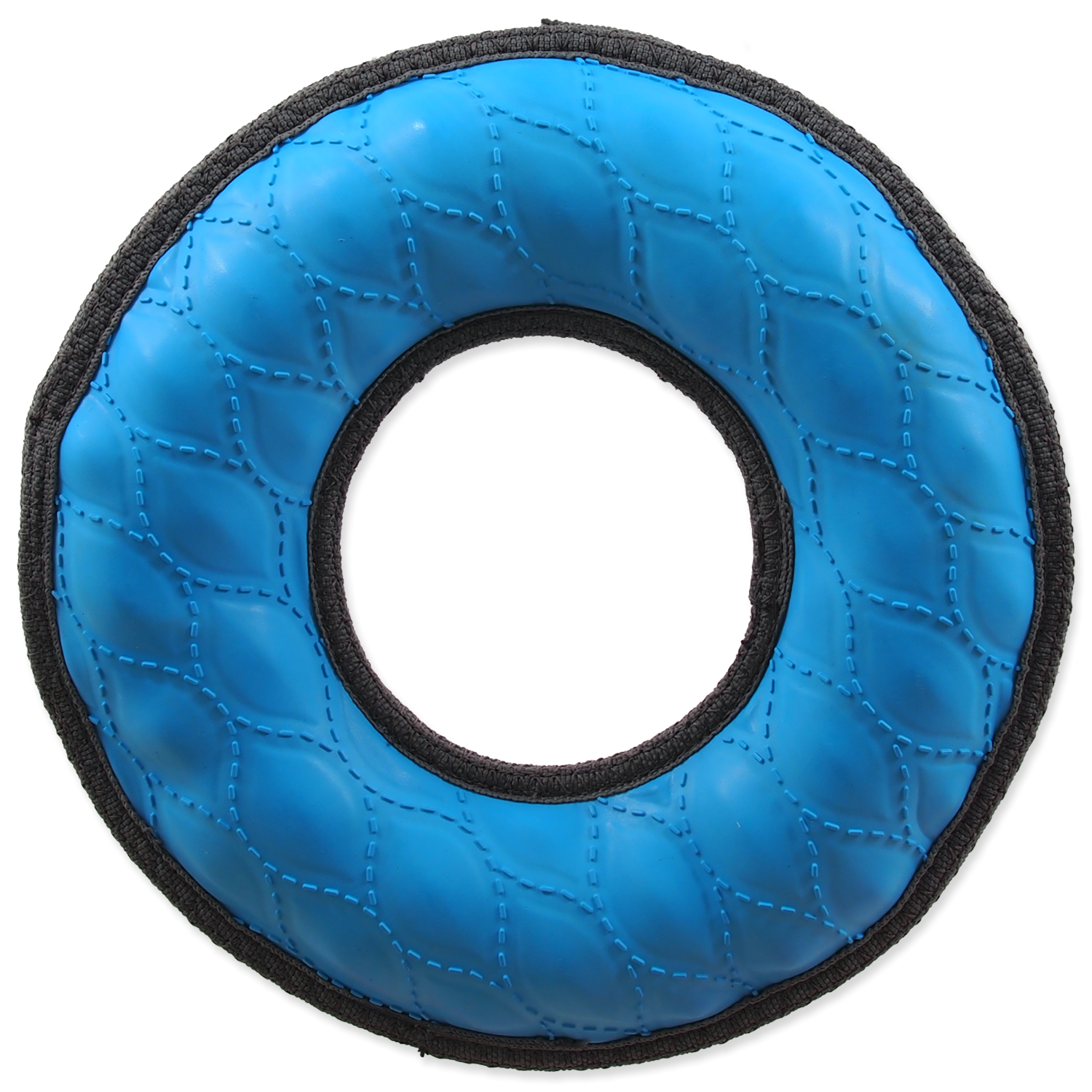Игрушка для собак резиновая кольцо синее 22 см Dog Fantasy