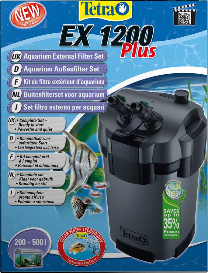 Фильтр внешний Tetra EX1200 plus на 200 - 500л