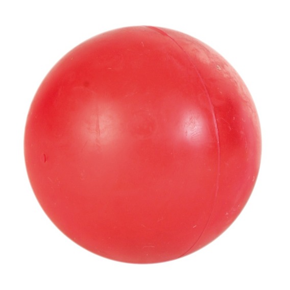 Мяч цельнолитой резина Trixie от зоомагазина Дино Зоо