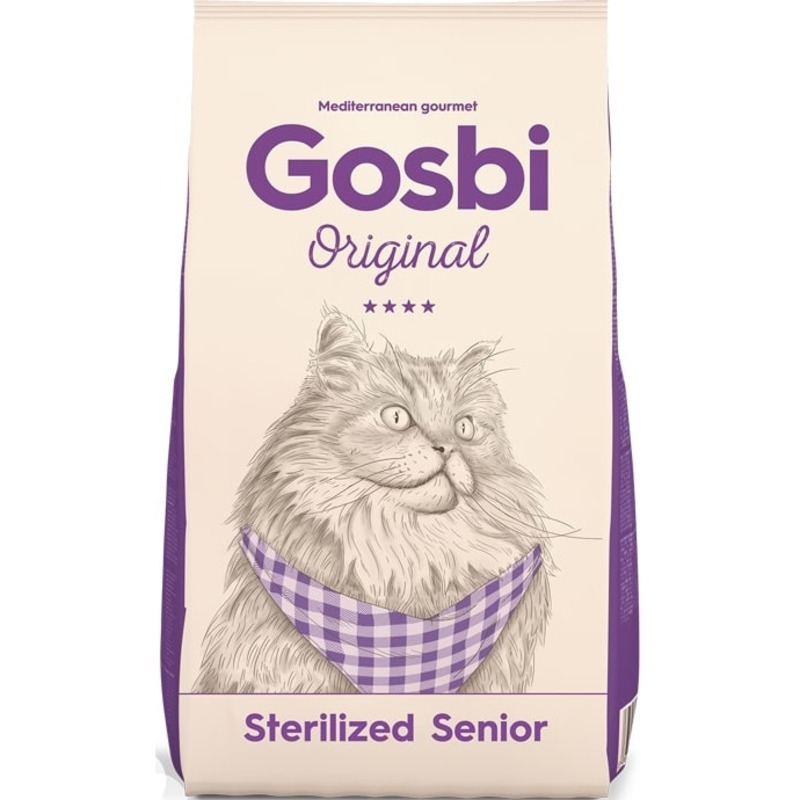 GOSBI ORIGINAL CAT STERILIZED SENIOR Корм сухой для стерилизованных кошек