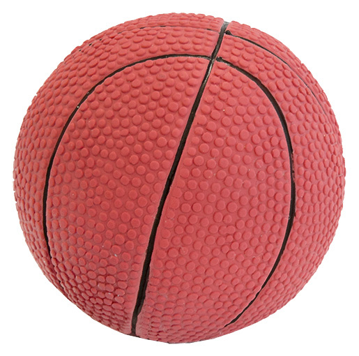 Игрушка для собак латексная мяч баскетбольный Dog Fantasy от зоомагазина Дино Зоо