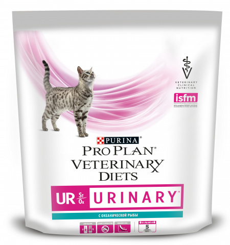 Purina Pro Plan Vet Diet Корм сухой для кошек при заболеваниях мочеполовой системы UR Рыба