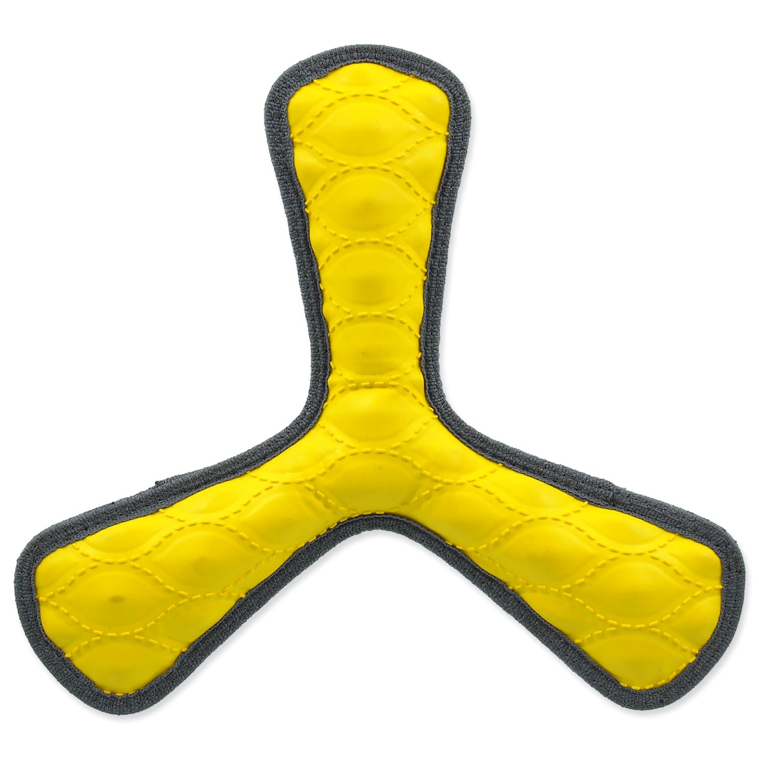 Игрушка для собак резиновая пропеллер желтый 25 см Dog Fantasy