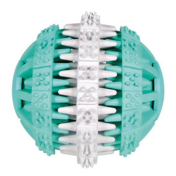 Мяч с мятой резина бело-зеленый Trixie от зоомагазина Дино Зоо