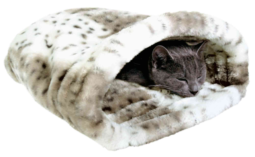 ЛежакТоннель для кошки Leika Cuddly Bag 25*27*45 см., Trixie от зоомагазина Дино Зоо