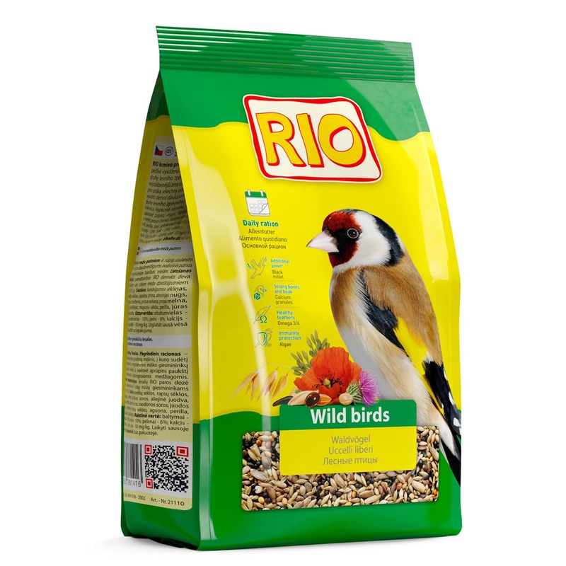 Rio Корм для лесных певчих птиц от зоомагазина Дино Зоо