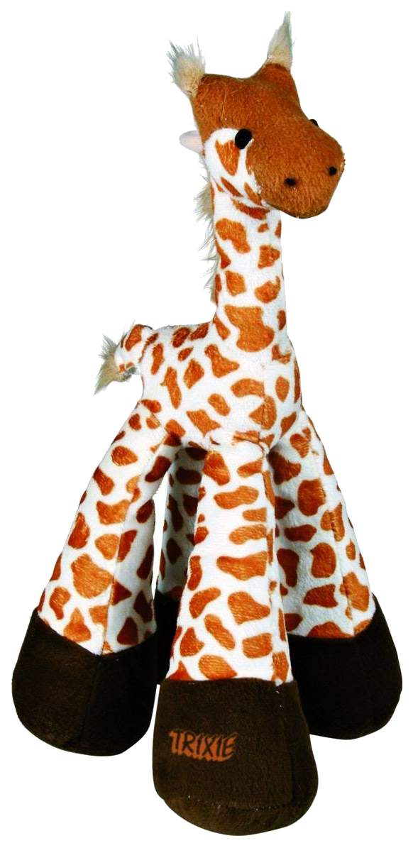 Жираф плюш игрушка для собак Trixie от зоомагазина Дино Зоо