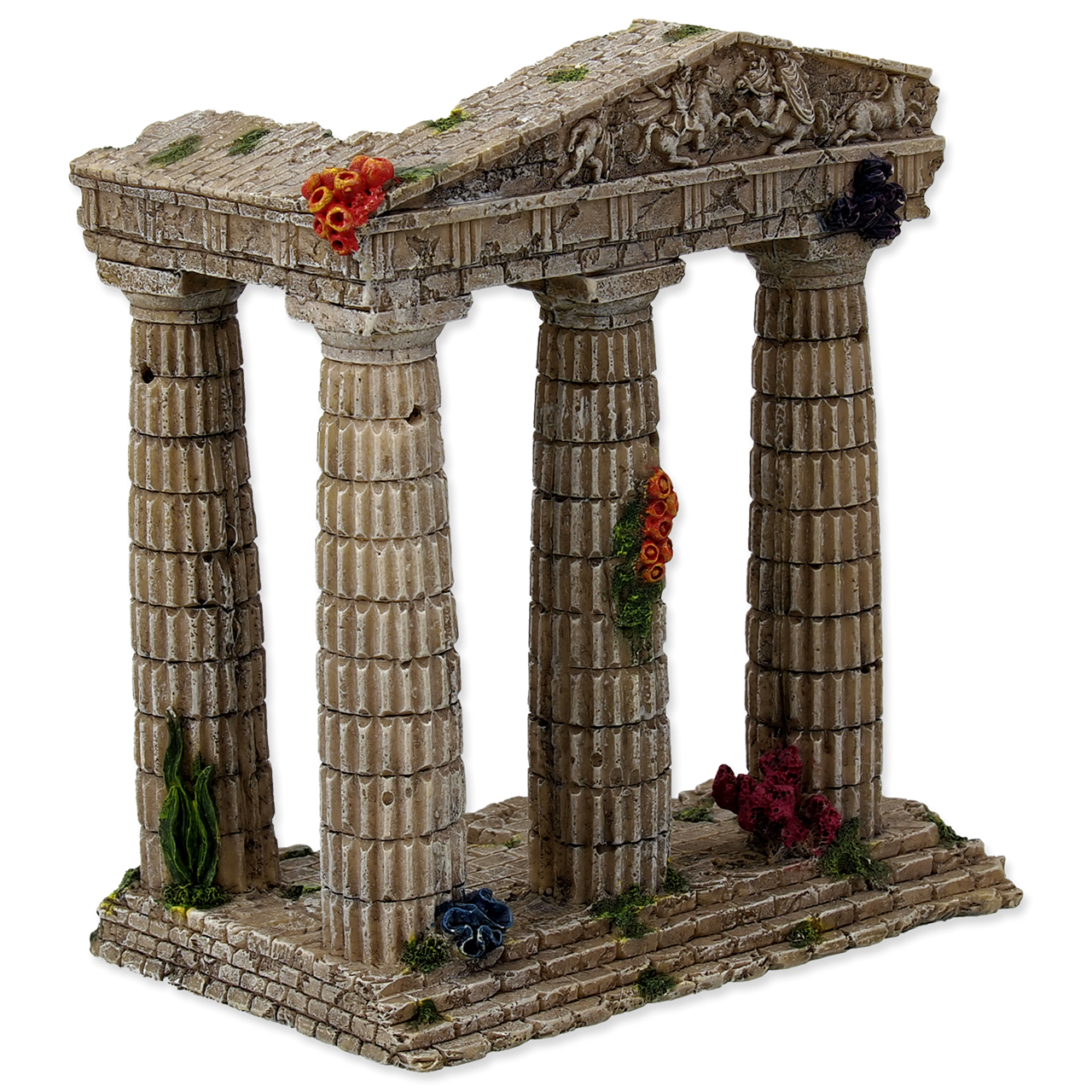 Декорация для аквариума. Руины храма 15, 5х9, 5х16, 2см, FAUNA