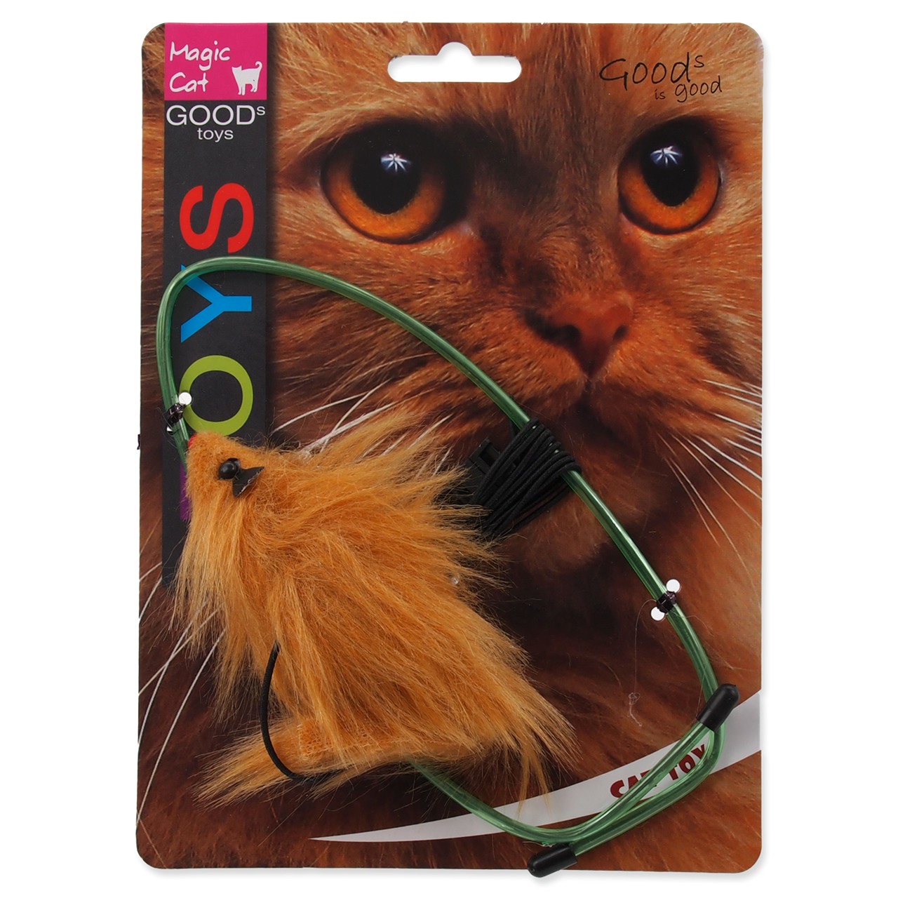 Игрушка для кошек подвесная мышка 9см Magic Cat от зоомагазина Дино Зоо