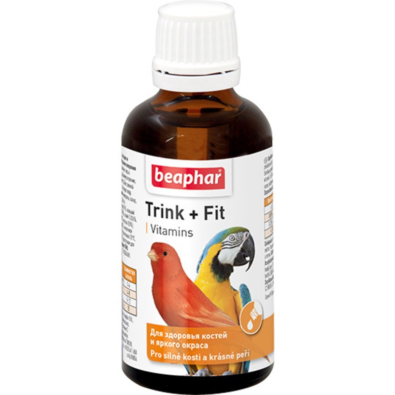 Beaphar Витамины для птиц "Trink+Fit Birds" от зоомагазина Дино Зоо