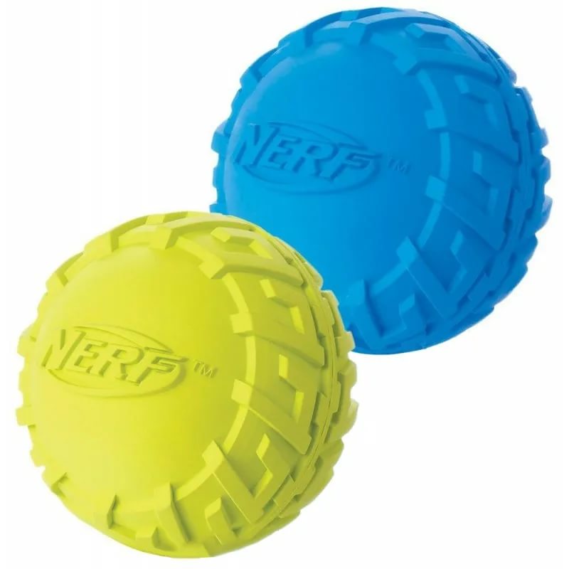 NERF Мяч резиновый пищащий, 7,5 см, серия Шина