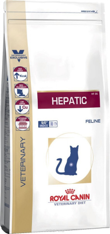 Hepatic HF26 корм для кошек при заболеваниях печени, Royal Canin от зоомагазина Дино Зоо
