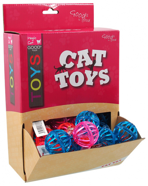 Игрушка для кошек мячик с колокольчиком, Magic Cat от зоомагазина Дино Зоо