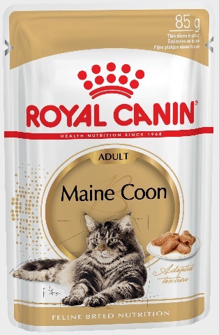 Maine Coon Adult влажный корм для кошек породы мейн-кун старше 15 месяцев, Royal Canin