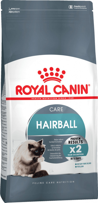 Royal Canin Корм сухой для кошек Хэйрболл кэа от зоомагазина Дино Зоо