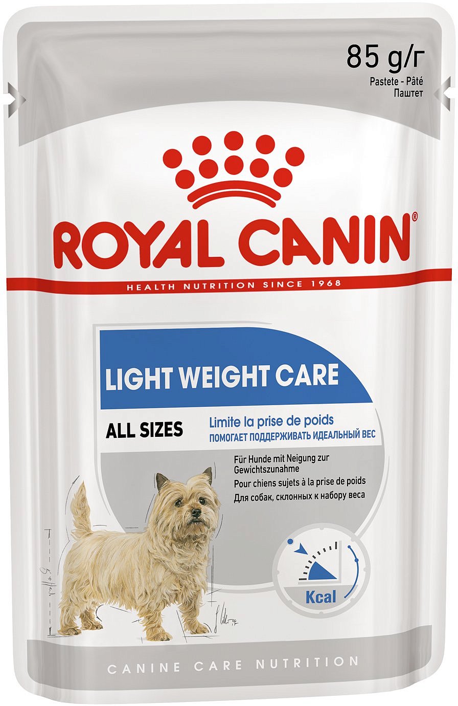 Влажный корм для собак ROYAL CANIN Light Weight Care, диетический, паштет от зоомагазина Дино Зоо