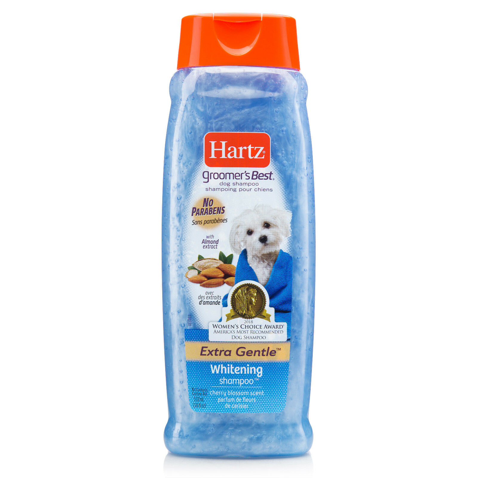 Шампунь, для собак со светлой шерстью Groomer's Best Whitener Shampoo for Dogs, 532 мл, Hartz от зоомагазина Дино Зоо