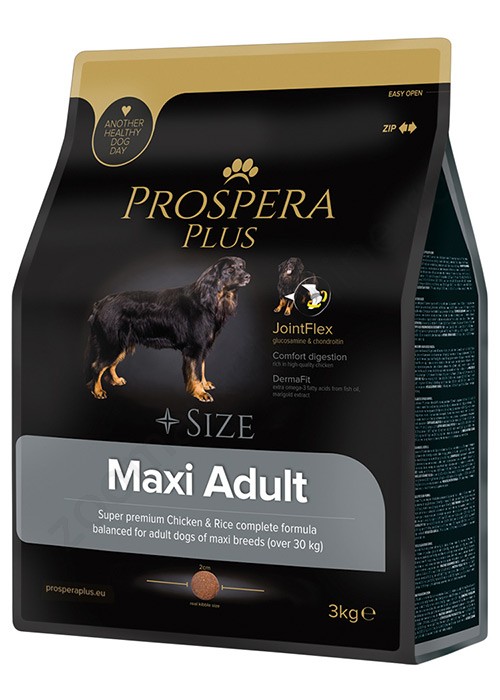 Prospera Plus Корм для собак крупных пород Maxi Adult от зоомагазина Дино Зоо
