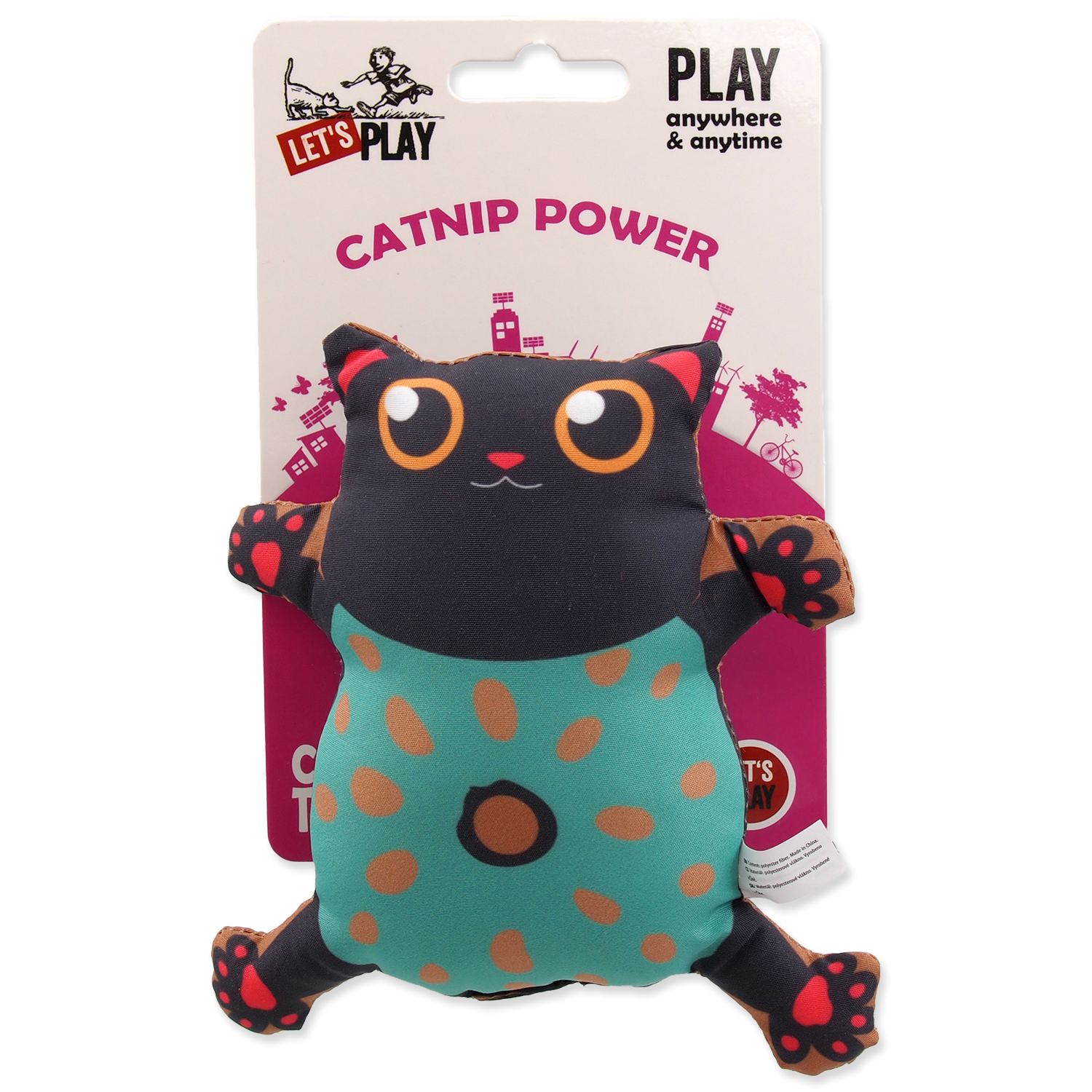 Игрушка мягкая в виде кошки модель 5 Cat Toy от зоомагазина Дино Зоо