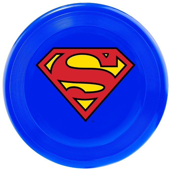 Buckle-Down Супермен синий цвет фрисби