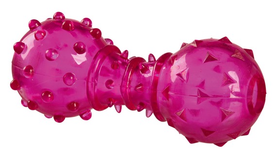Игрушка-кормушка для собак "Гантель" термопластрезина Trixie от зоомагазина Дино Зоо