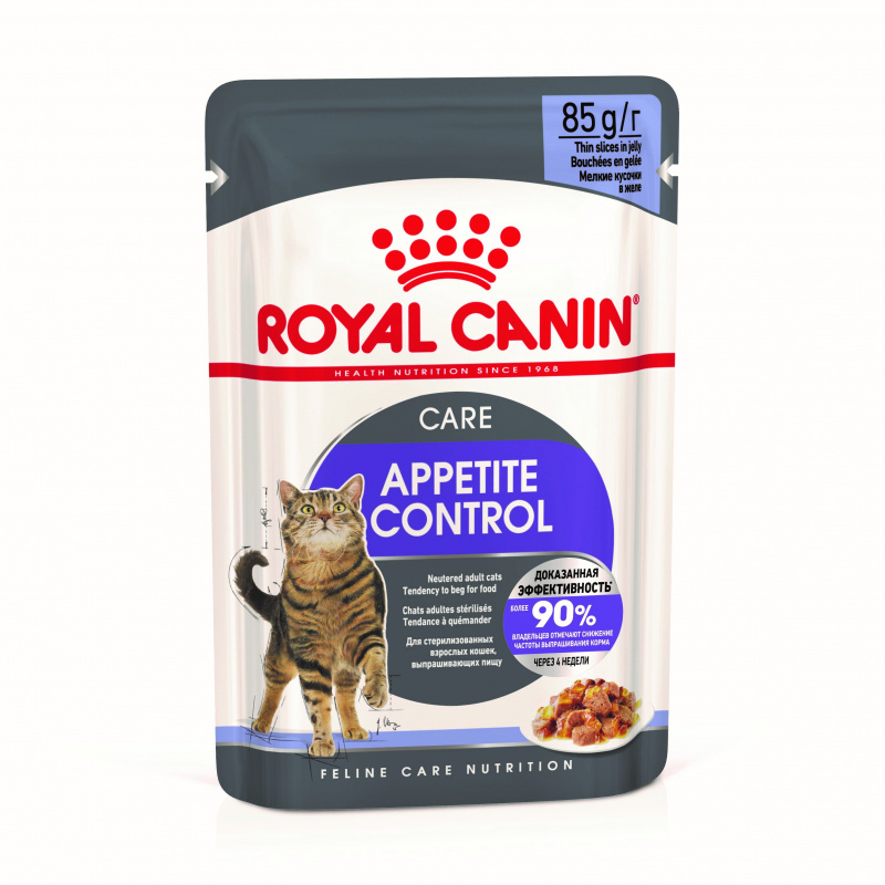 Royal Canin Корм консервированный  для кошек Appetite Control соус (пауч) от зоомагазина Дино Зоо