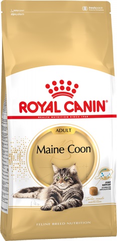 Maine Coon Adult корм для кошек породы мейн-кун старше 15 месяцев, Royal Canin