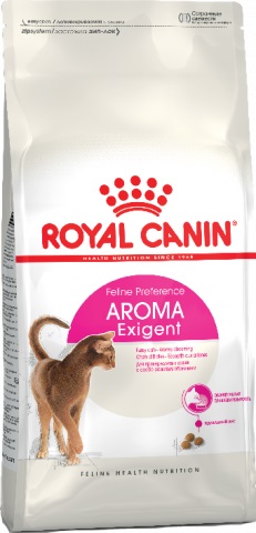 Aroma Exigent корм для кошек, привередливых к аромату продукта, Royal Canin