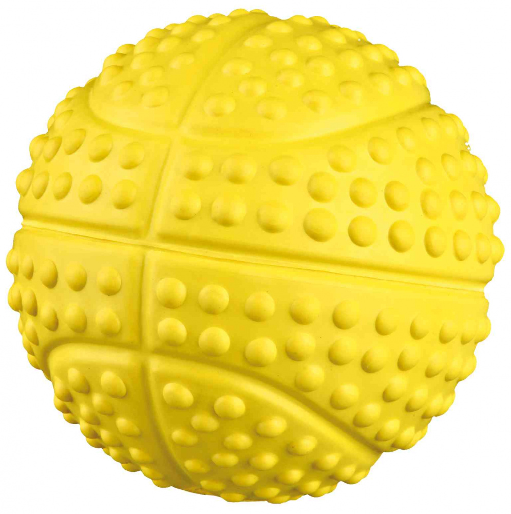 Мяч из натуральной резины Trixie от зоомагазина Дино Зоо