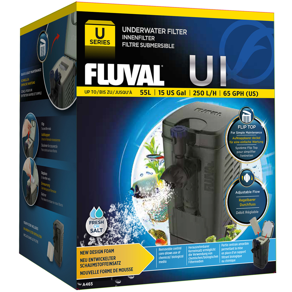 Внутренний фильтр Fluval «U1» до 45л