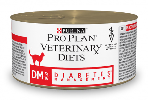 Purina Pro Plan Vet Diet Корм влажный для кошек при диабете DM 195г