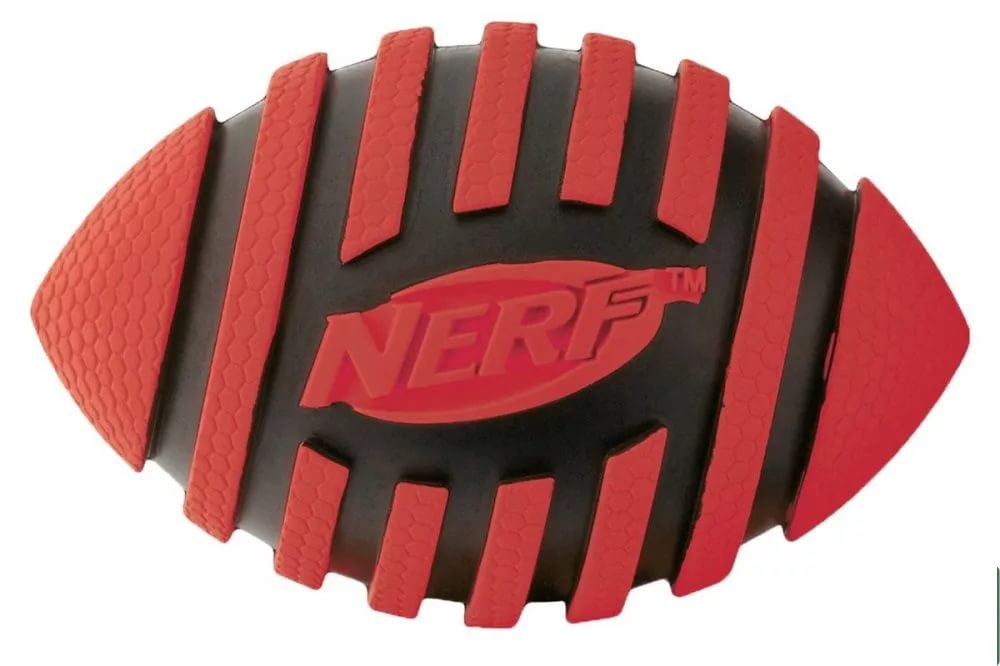 NERF Мяч для регби пищащий, 12,5 см от зоомагазина Дино Зоо