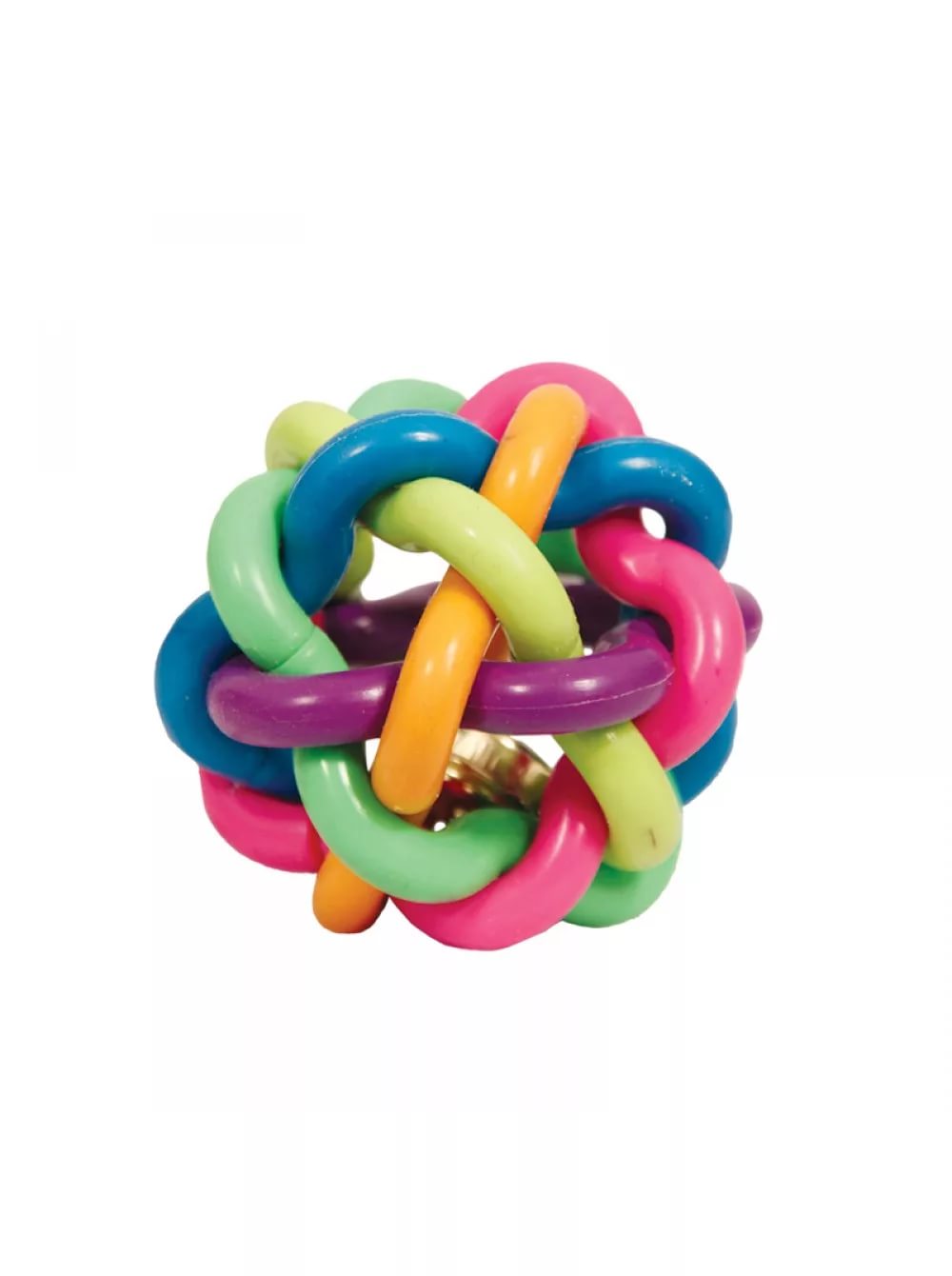 Игрушка для собак Мяч-лабиринт с колокольчиком, d85мм Triol от зоомагазина Дино Зоо