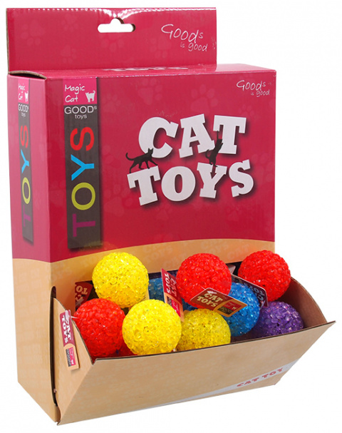Игрушка для кошек мячик звенящий, Magic Cat от зоомагазина Дино Зоо