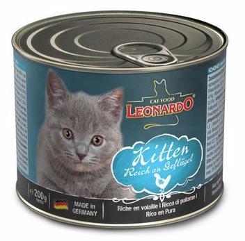 Quality Selection Kitten консервы для котят, с птицей, Leonardo от зоомагазина Дино Зоо