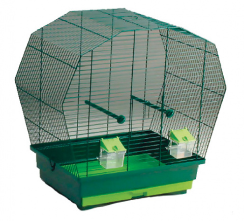 Клетка для птиц K6 темно-зеленая 57,5*33,5*55см Bird Jewel