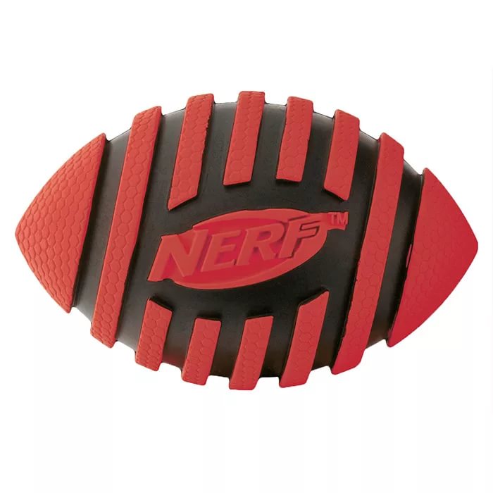 NERF Мяч для регби пищащий, 9 см от зоомагазина Дино Зоо