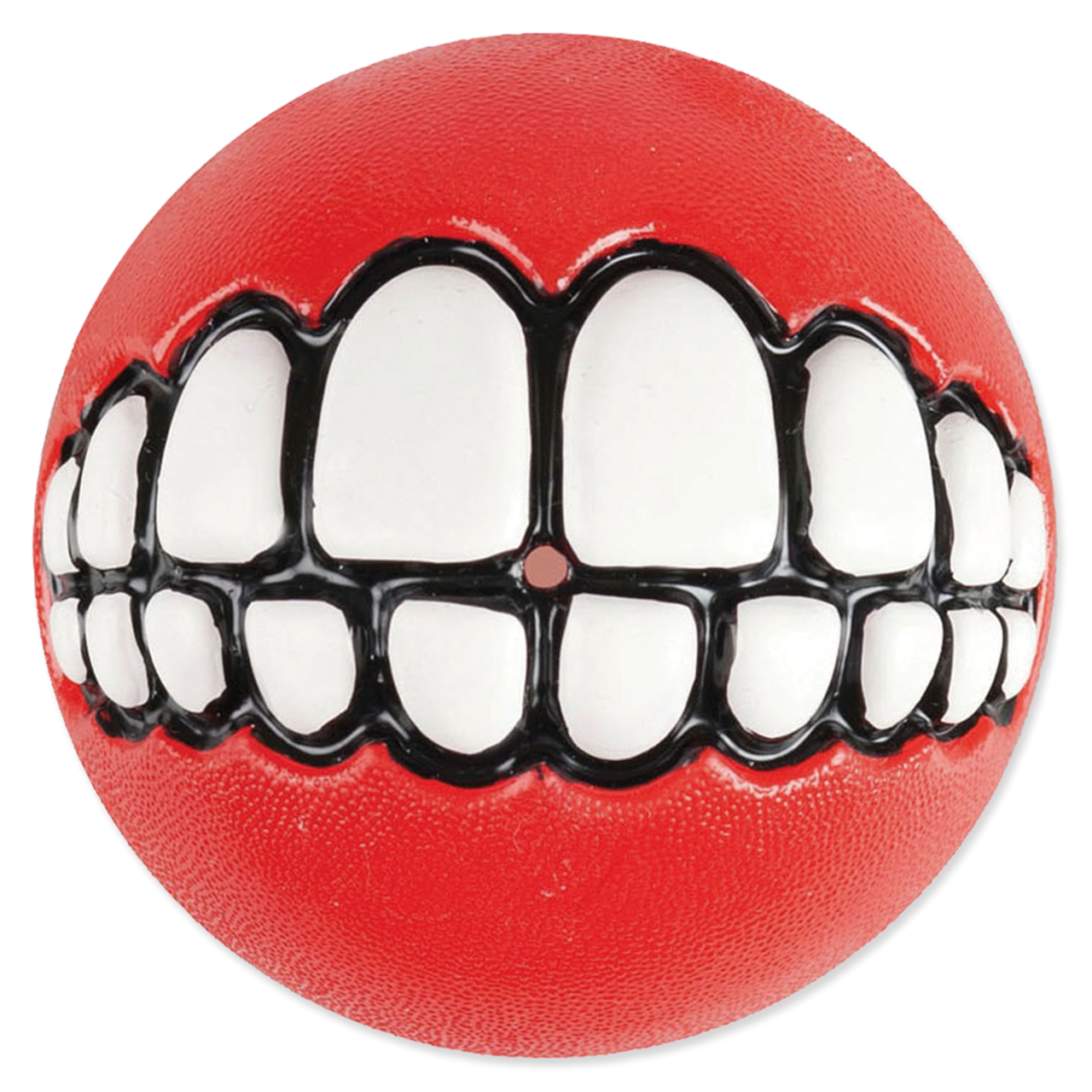 Игрушка для собак латексная мяч с зубами красный, Rogz от зоомагазина Дино Зоо