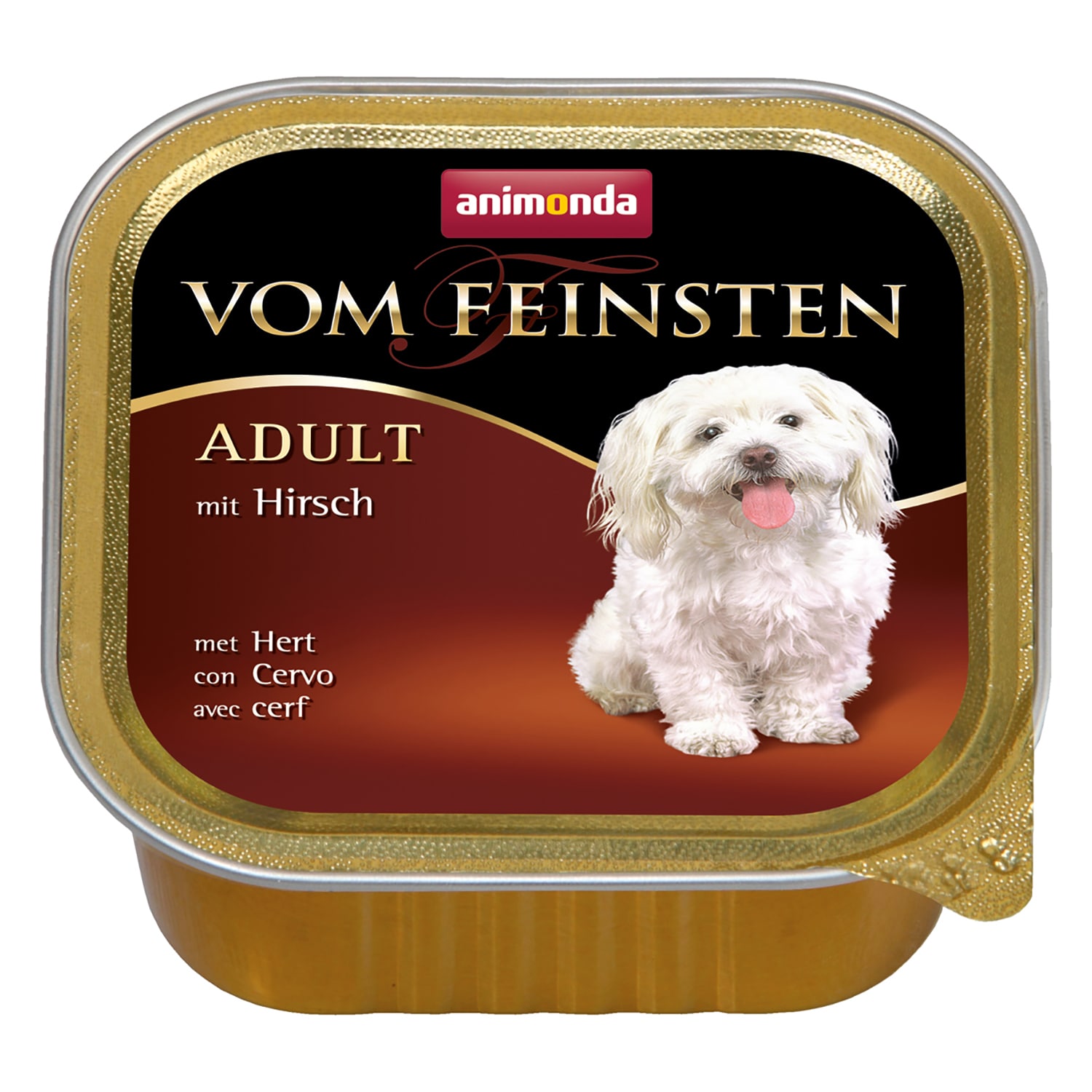 Vom Feinsten Adult консервы для собак старше 1 года, с олениной, Animonda
