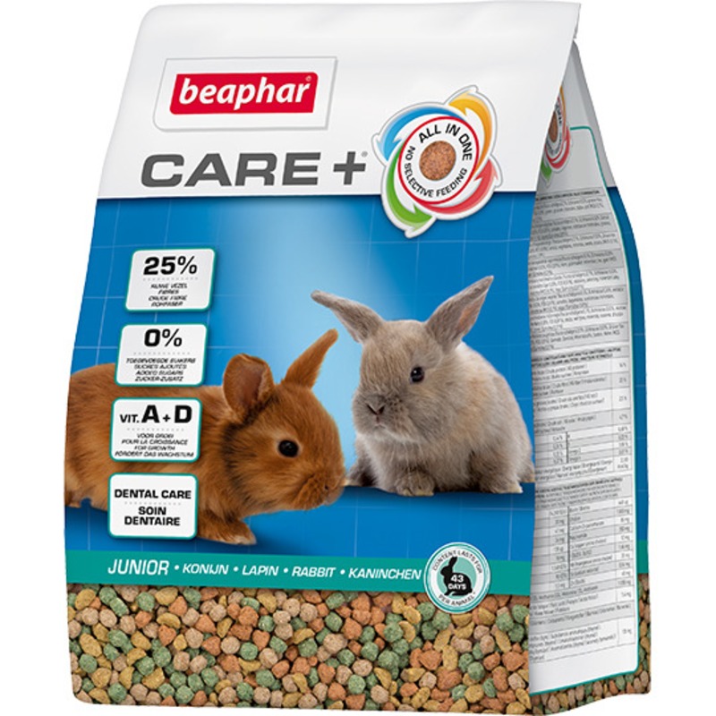 Beaphar Корм для молодых кроликов "Care+" от зоомагазина Дино Зоо