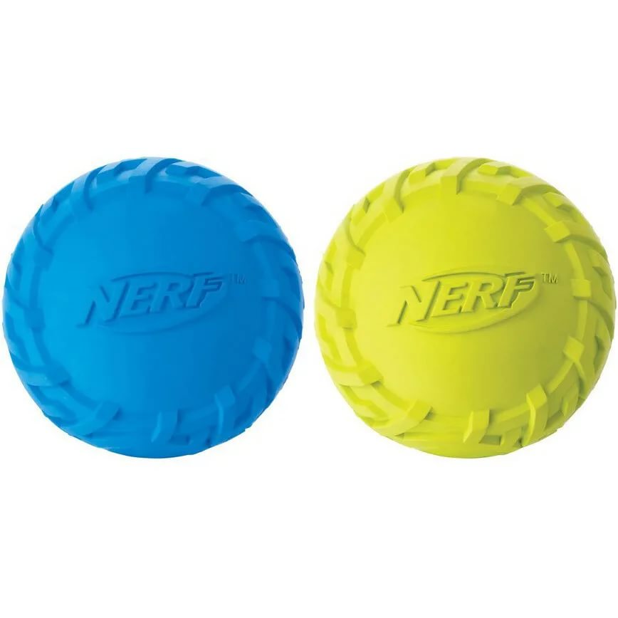 NERF Мяч резиновый пищащий, 6 см, серия Шина от зоомагазина Дино Зоо
