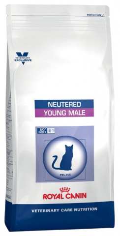 Neutered Young Male корм для кастрированных котов с момента операции до 7 лет, Royal Canin от зоомагазина Дино Зоо