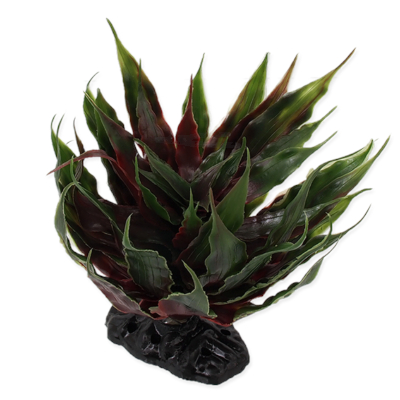 Растение пластиковое зеленое Агава 18 см, Repti Planet от зоомагазина Дино Зоо
