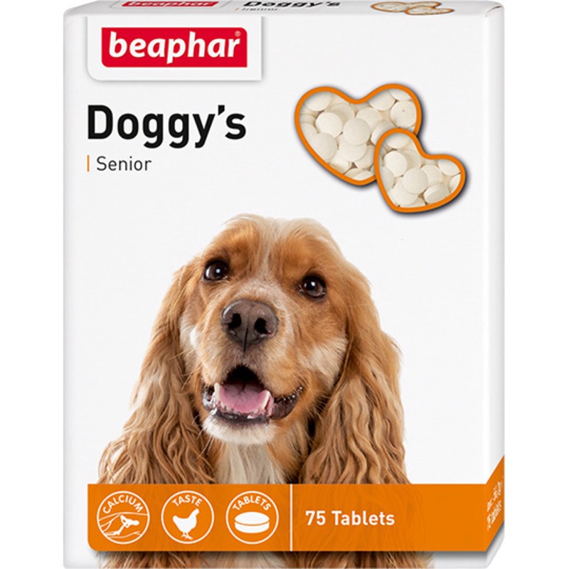 Beaphar Витамины для собак «Senior Doggy's» от зоомагазина Дино Зоо
