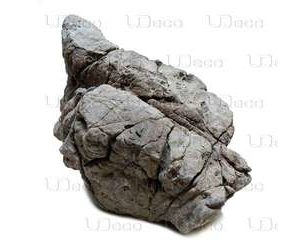 UDeco Elephant Stone M - Натуральный камень "Слон" для оформления аквариумов и террариумов, 1 шт.