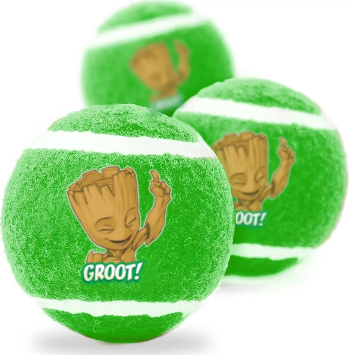 Buckle-Down Грут зелёный цвет теннисные мячики
