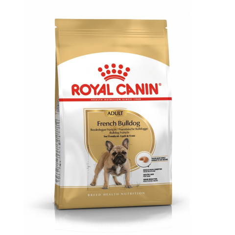 French Bulldog Adult корм для собак породы французский бульдог от 12 месяцев, Royal Canin