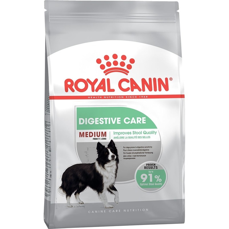 Сухой корм для собак ROYAL CANIN Digestive Care Medium, для средних пород, птица от зоомагазина Дино Зоо